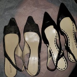 2 PAIRS OF SMALL HEELS